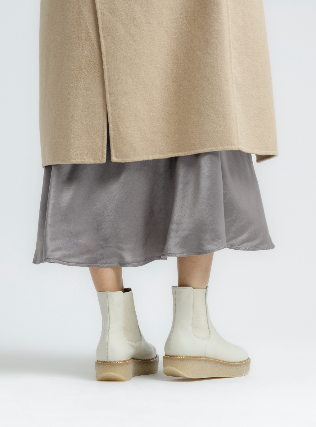 Machi Off White Leather Chelsea Boots 2005_OFF_WHITE - 12