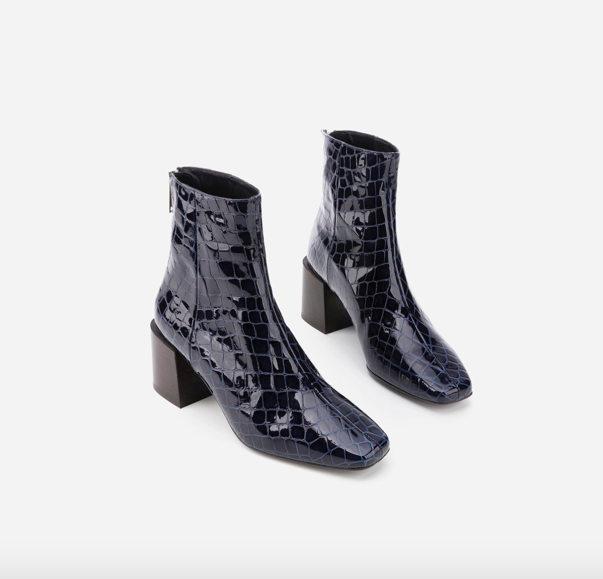 Inga Midnight Reptile Nappa Boots 19020801401-002 - 2