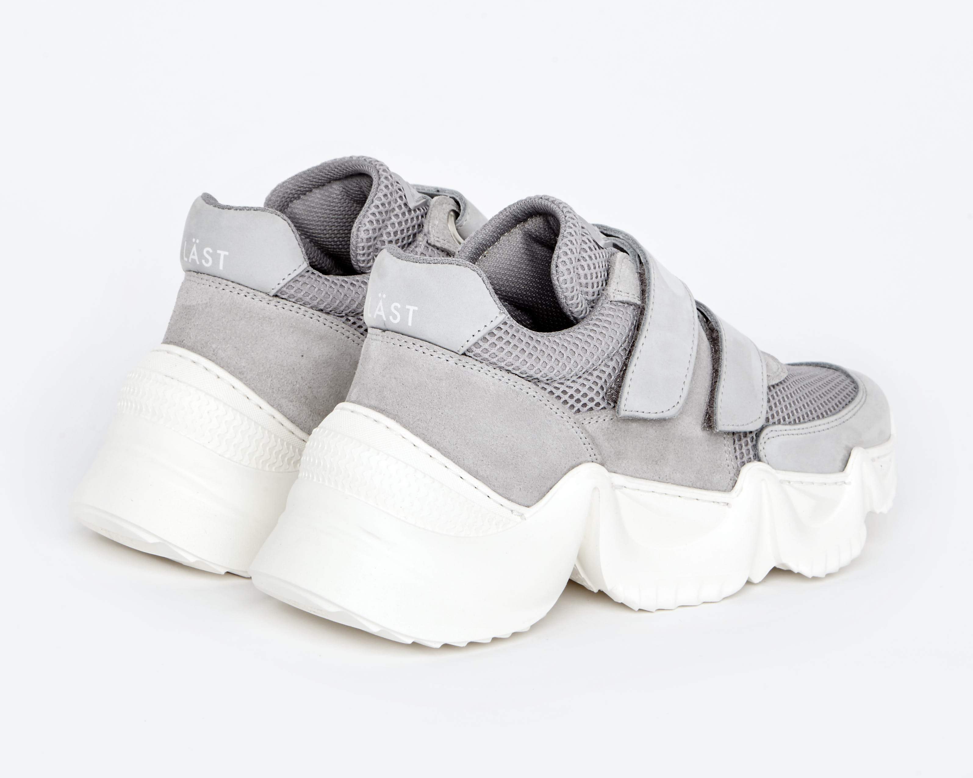 Speed Light Grey Chunky Sneakers LAST1064 - 2