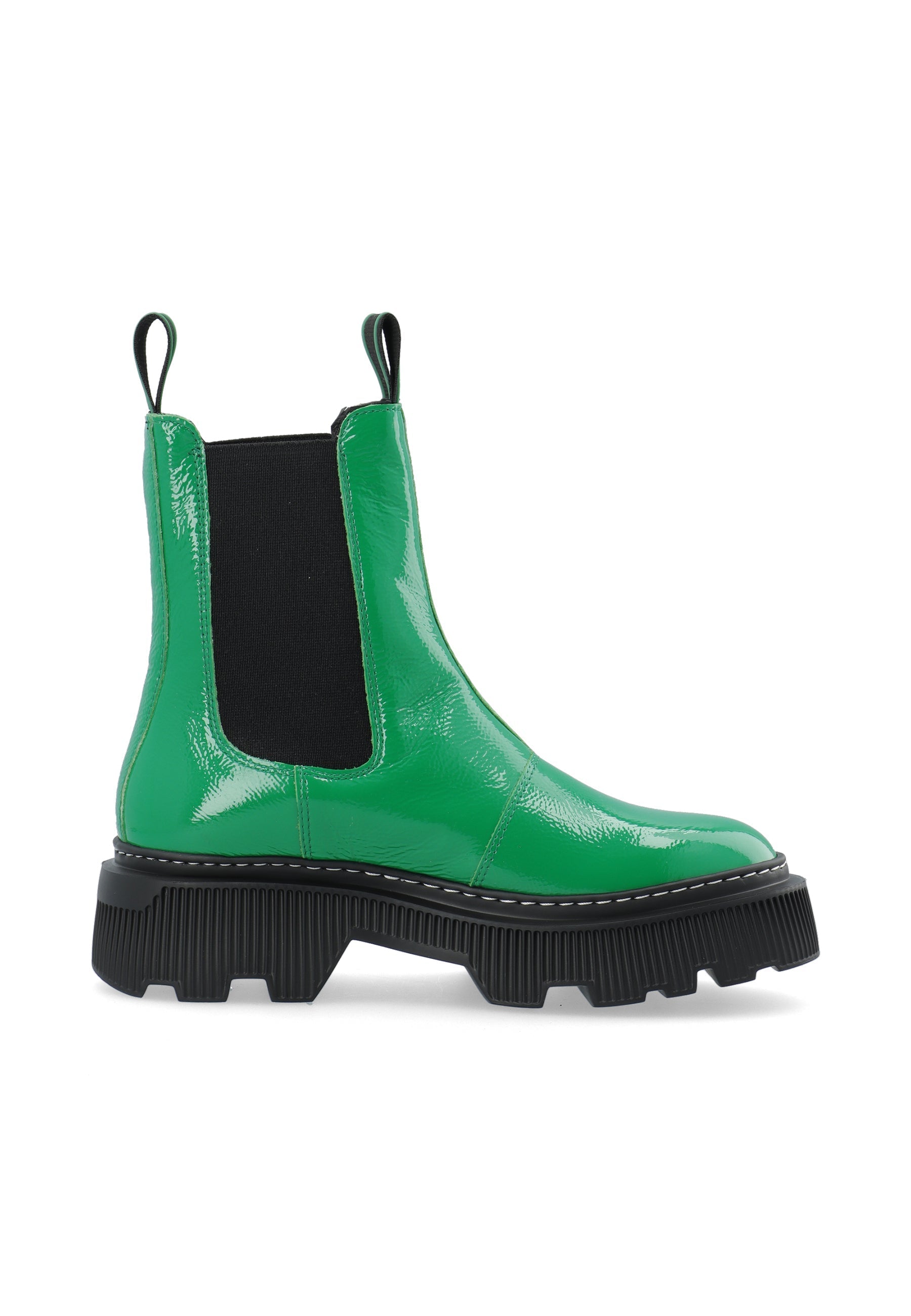 LÄST Trixy Chelsea Boot Ankle Boots Bold Green