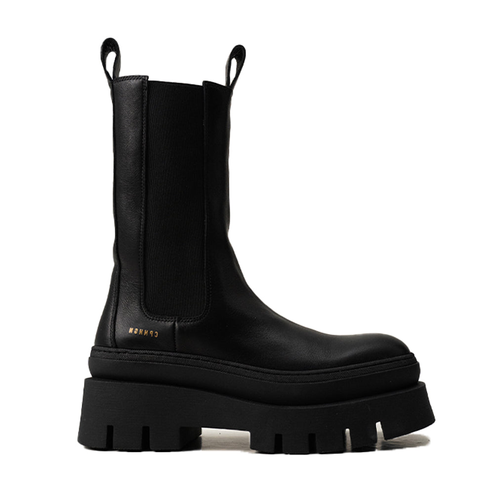 Vitello Black High Chelsea Boots CPH685_BLACK-1