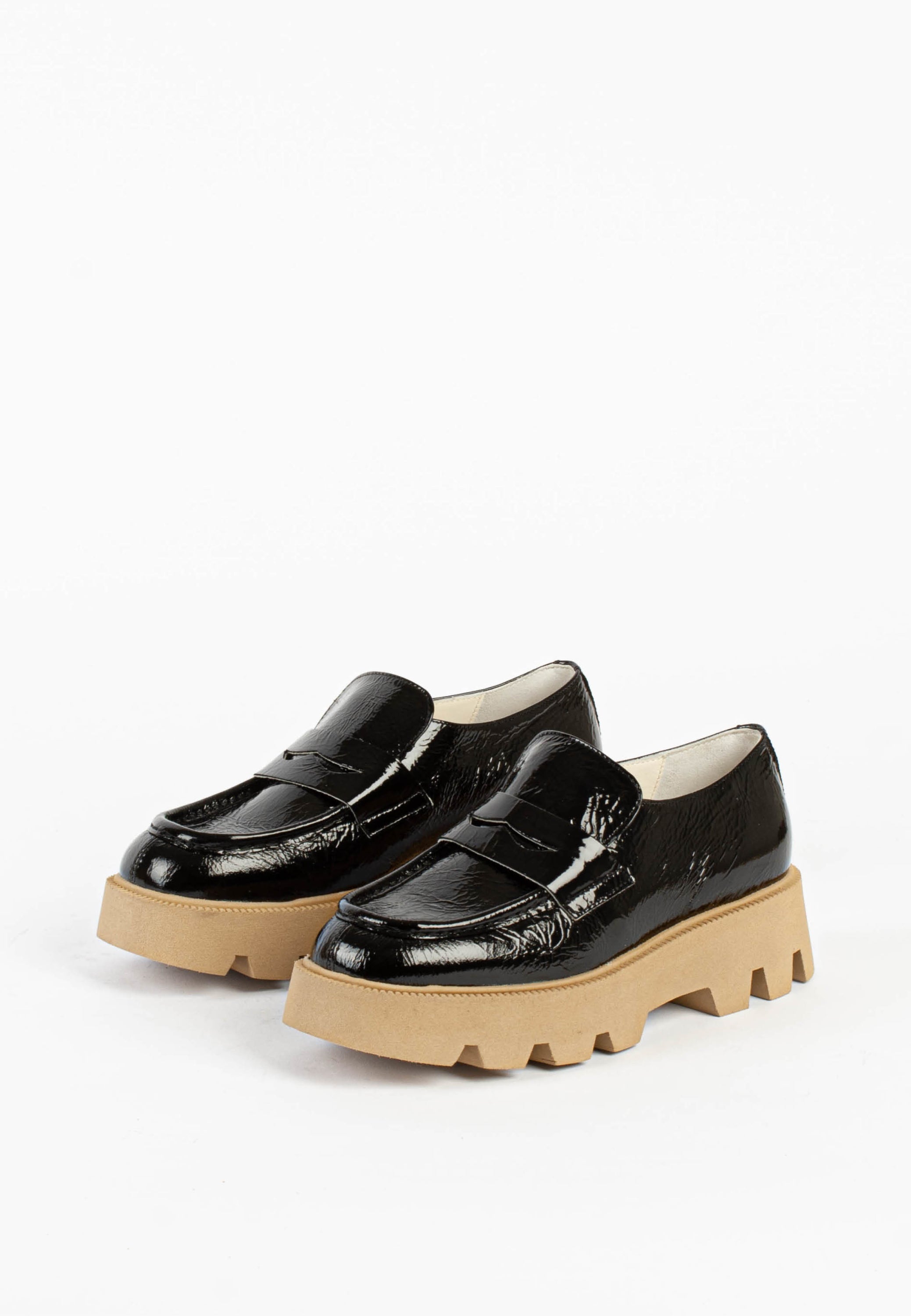 William Black Brown Chunky Loafers WILLIAM-BLK-BWN - 2a
