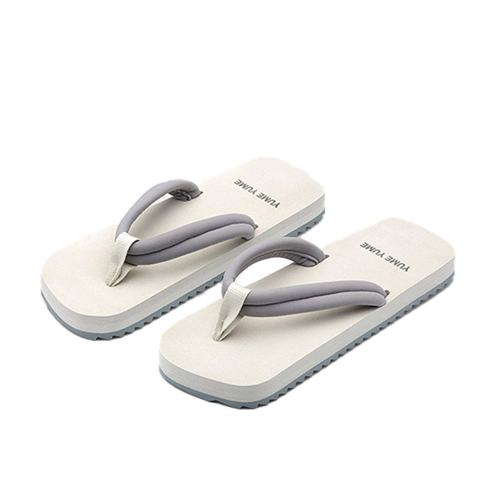 Xigy Grey White Flip Flops XI0003 - 1
