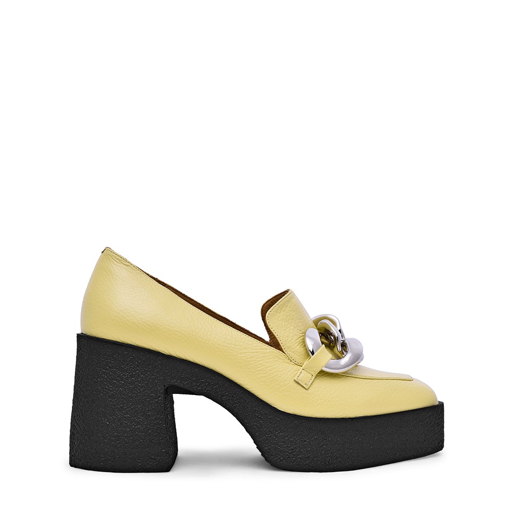 Yo Pastel Yellow Chunky Loafers 21031-02-03 - 1