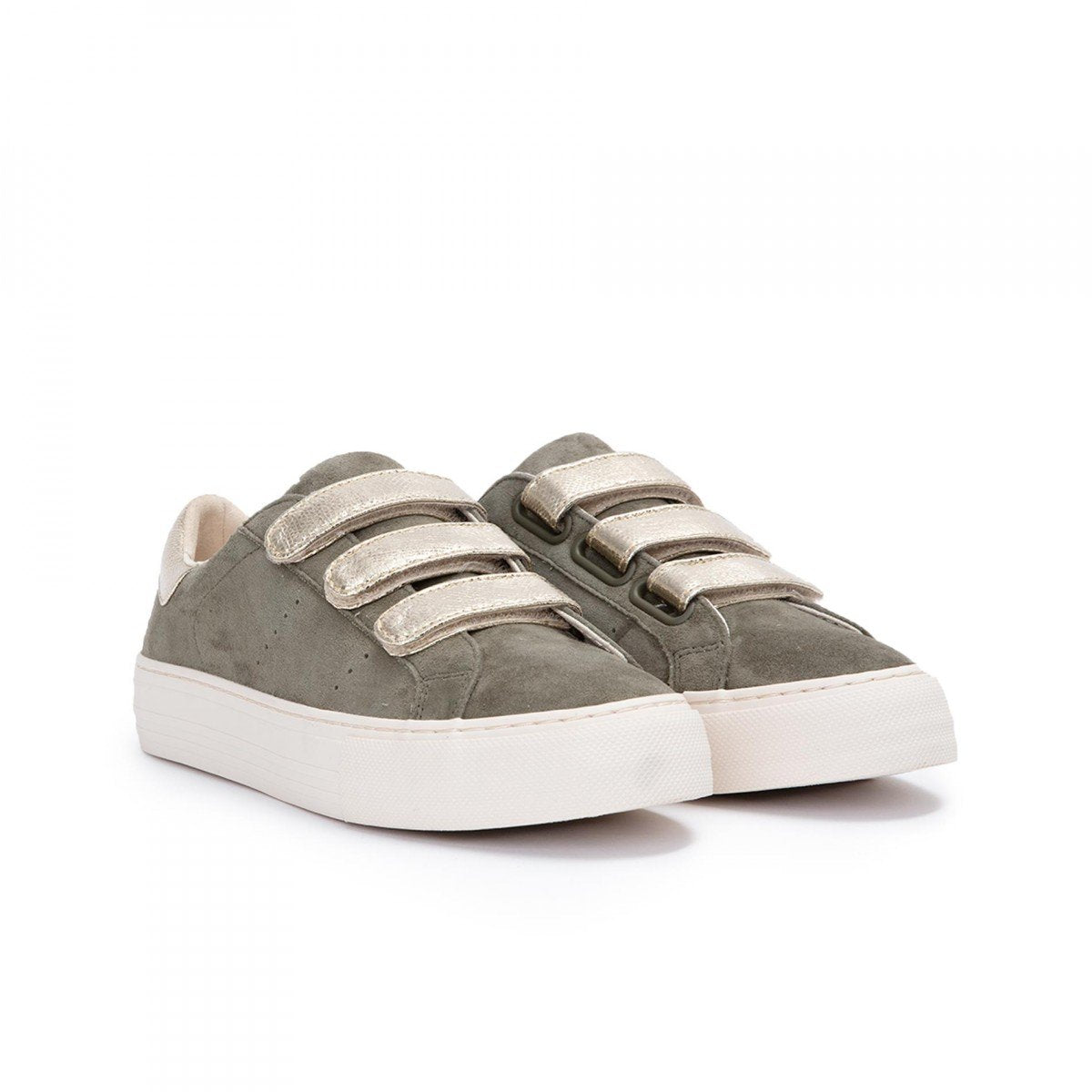 Arcade Straps Suede Foret Sneakers KNGDWI042L - 3