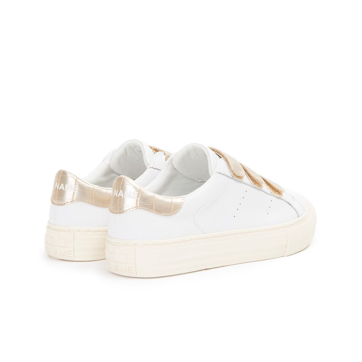Arcade Straps White Gold Sneakers KNGDSC0474 - 4