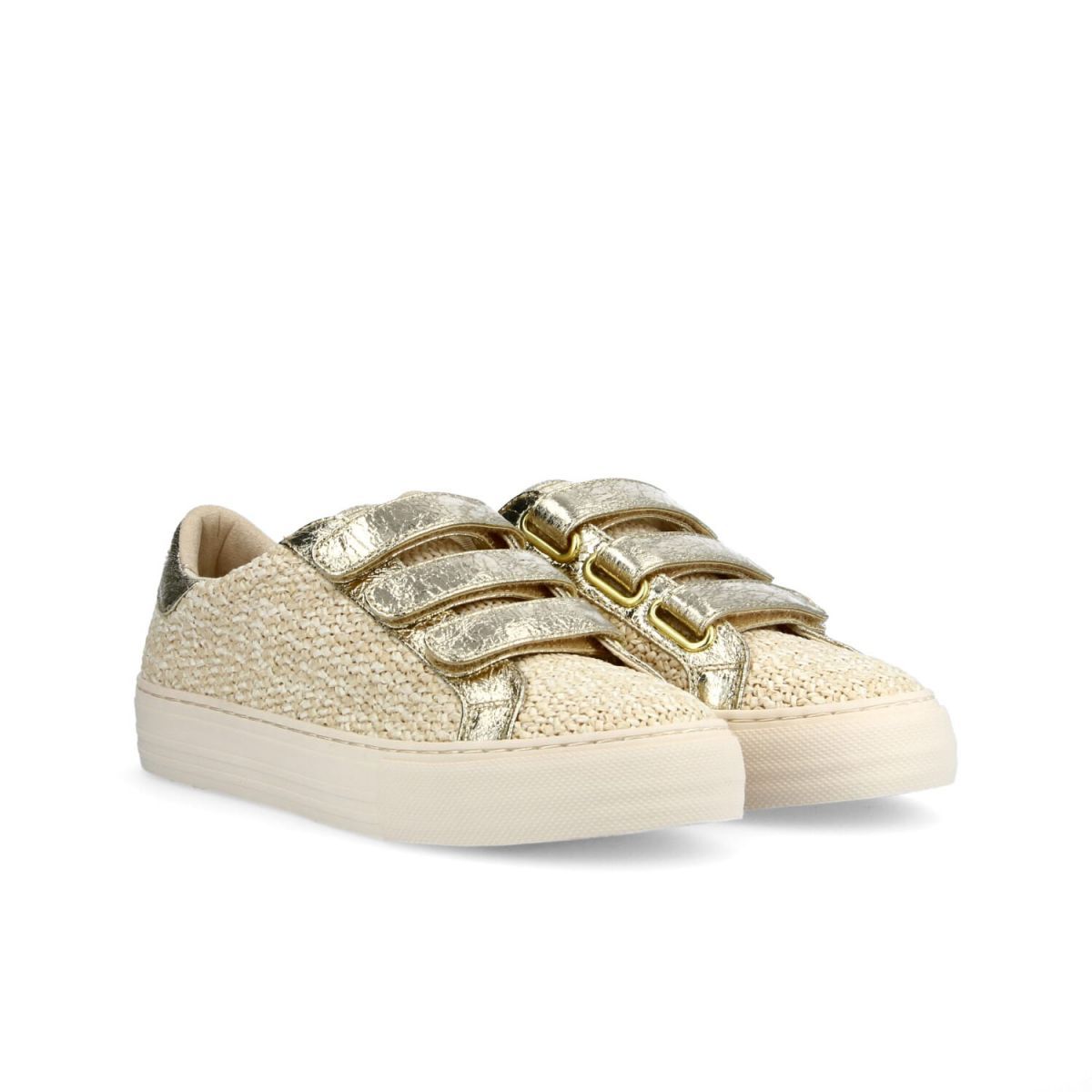 Arcade Straps Rattan Gold Sneakers KNGDRL0443 - 2