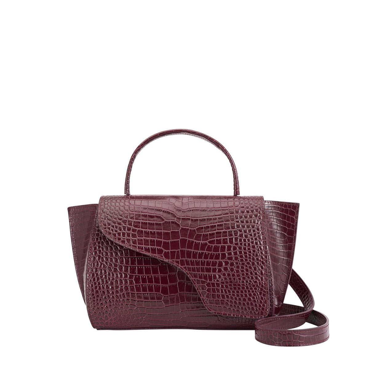 Arezzo Brunello Croco Handbag Bags