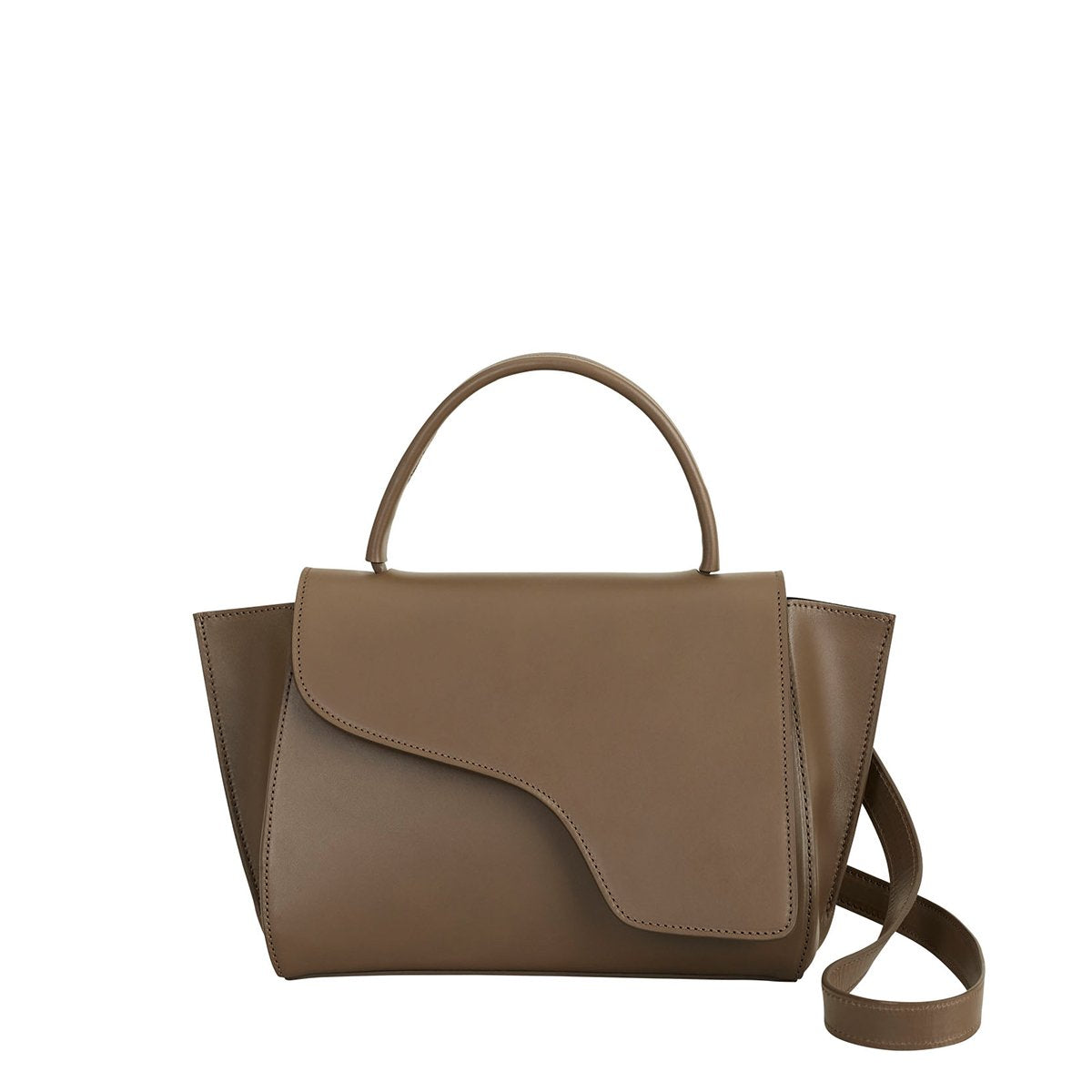 Arezzo Khaki Brown Handbag Bags