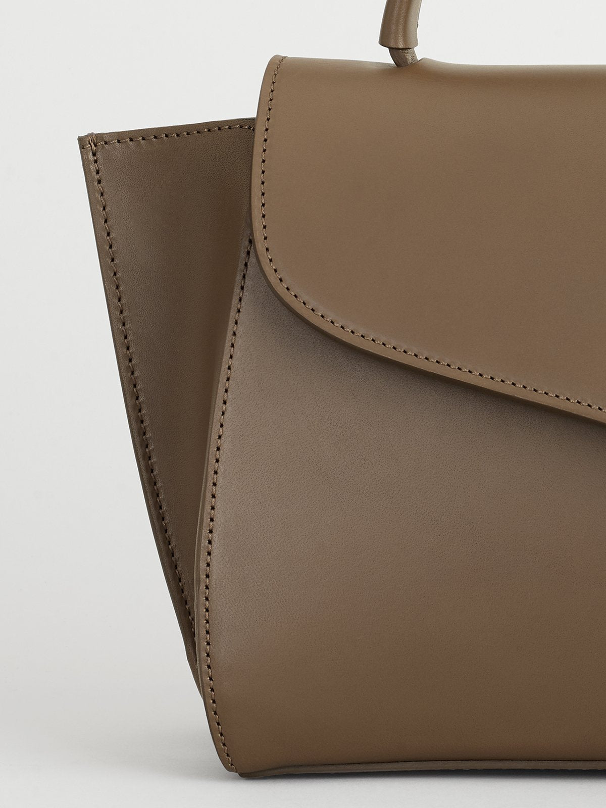 Arezzo Khaki Brown Handbag Bags