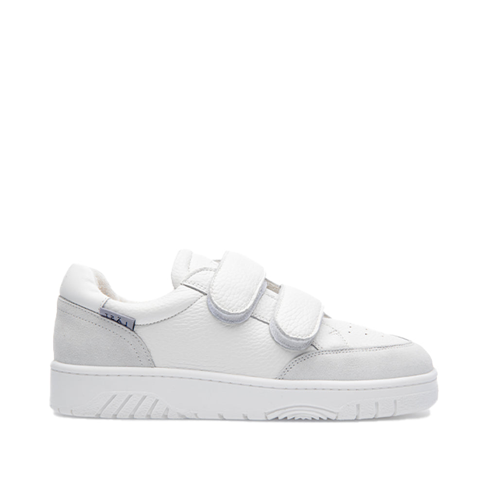 Bella White Retro Sneakers LAST1493 - 1