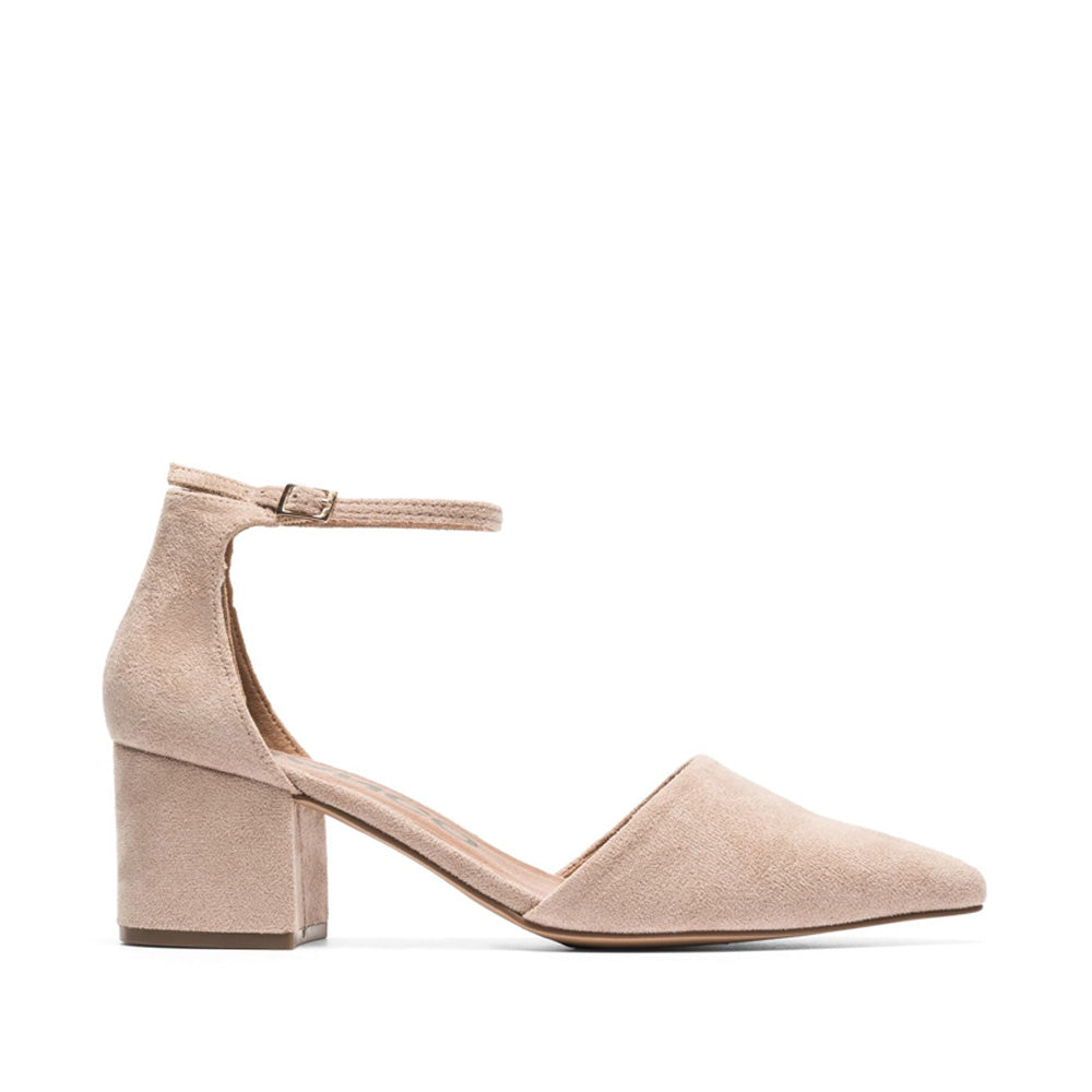 Biadevided Nougat Suede Pumps