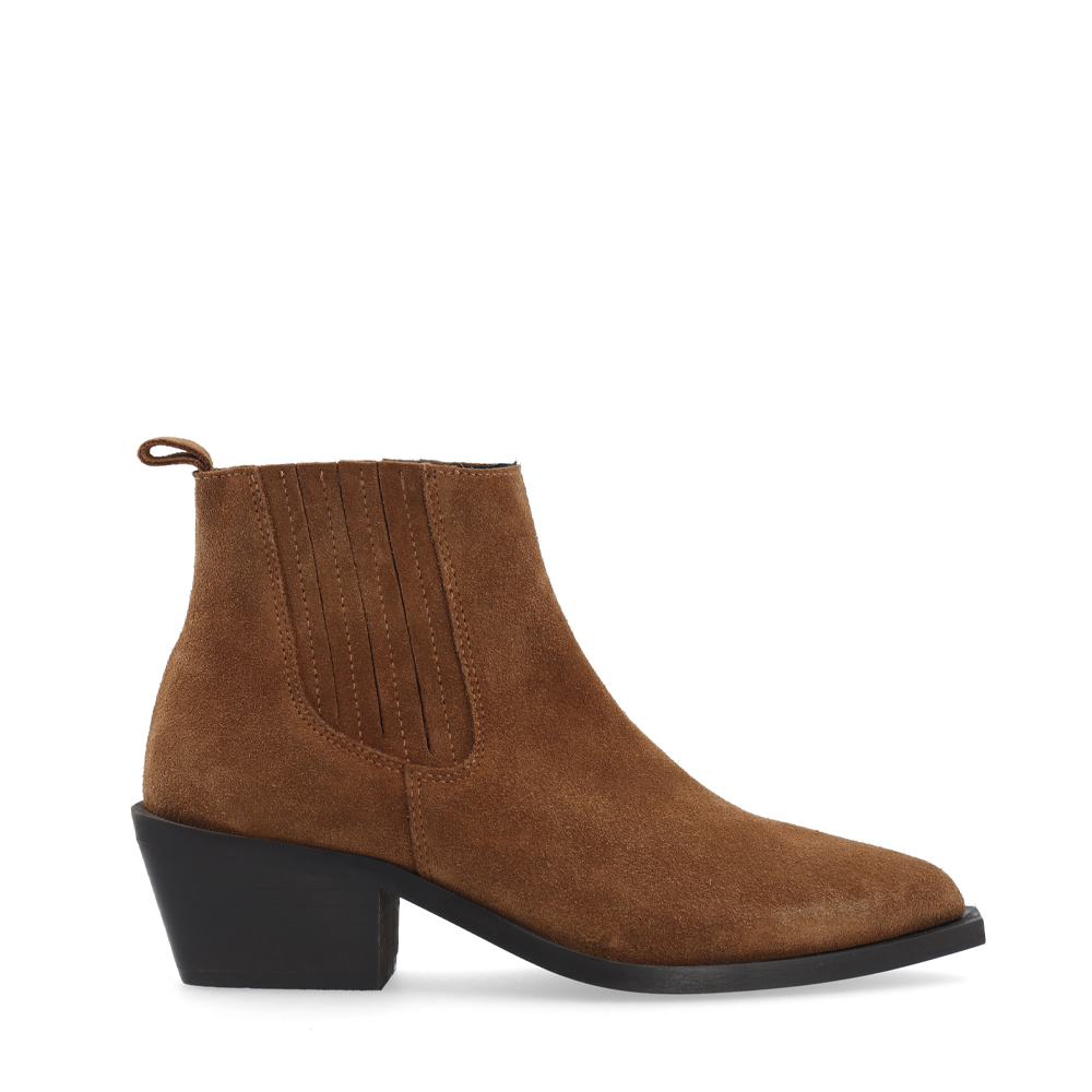 Biamona Camel Low Western Boots
