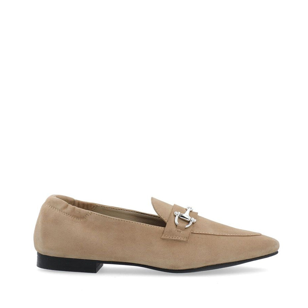 Biatracey Nougat Suede Loafers Loafers