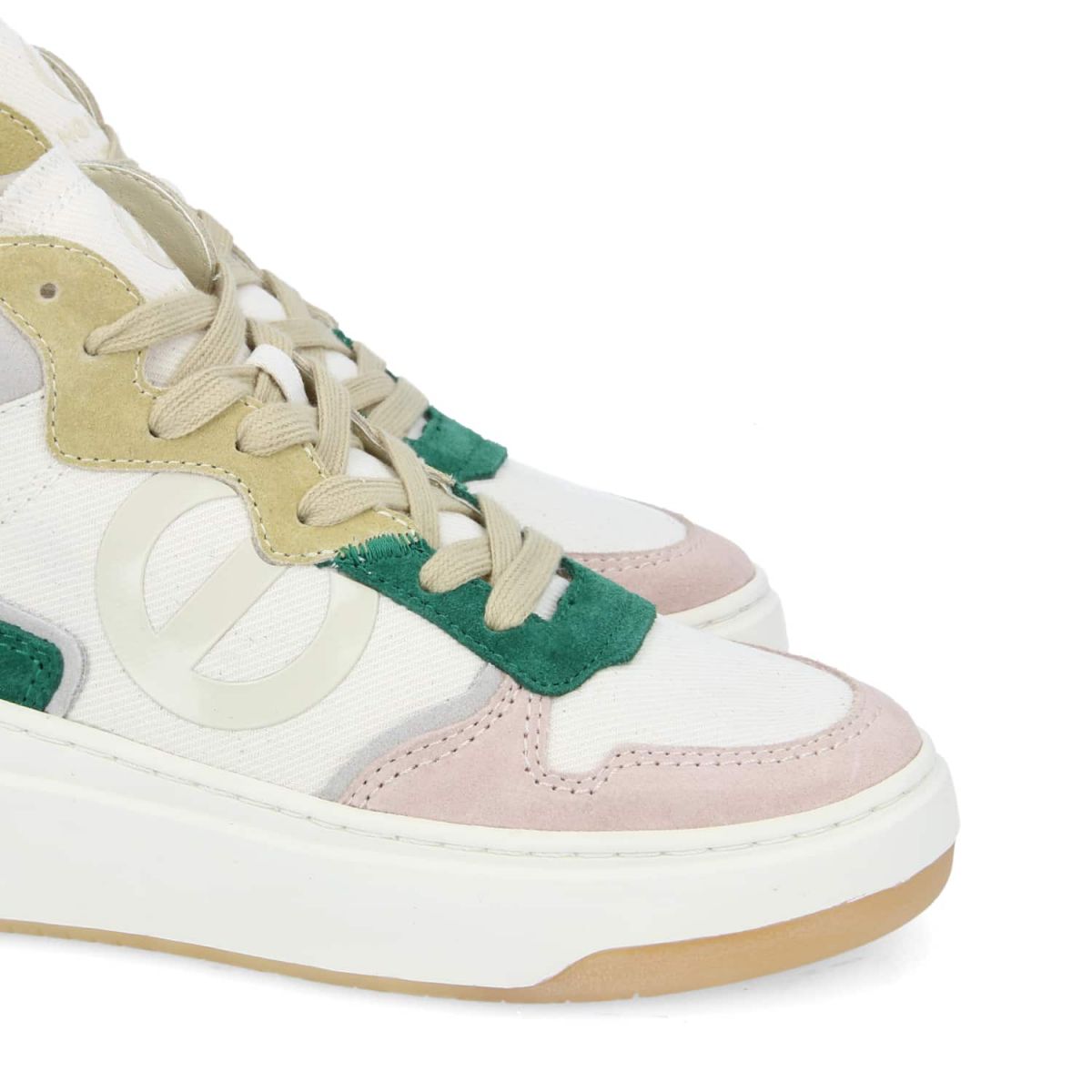Bridget Mid Dove Pink Hi Sneakers 01LNJVGM0402 - 6