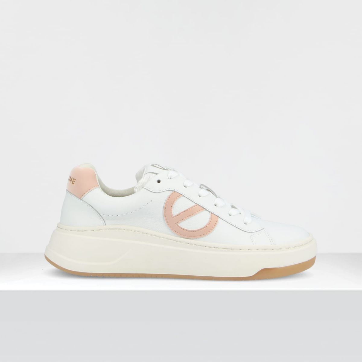 Bridget Trainer White Blush Sneakers KNJMNG042 - 6
