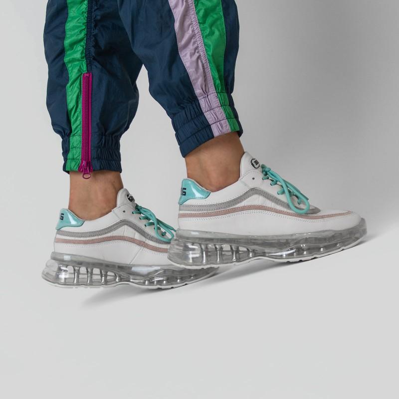 Bubbly Off White Mint Sneakers - 2