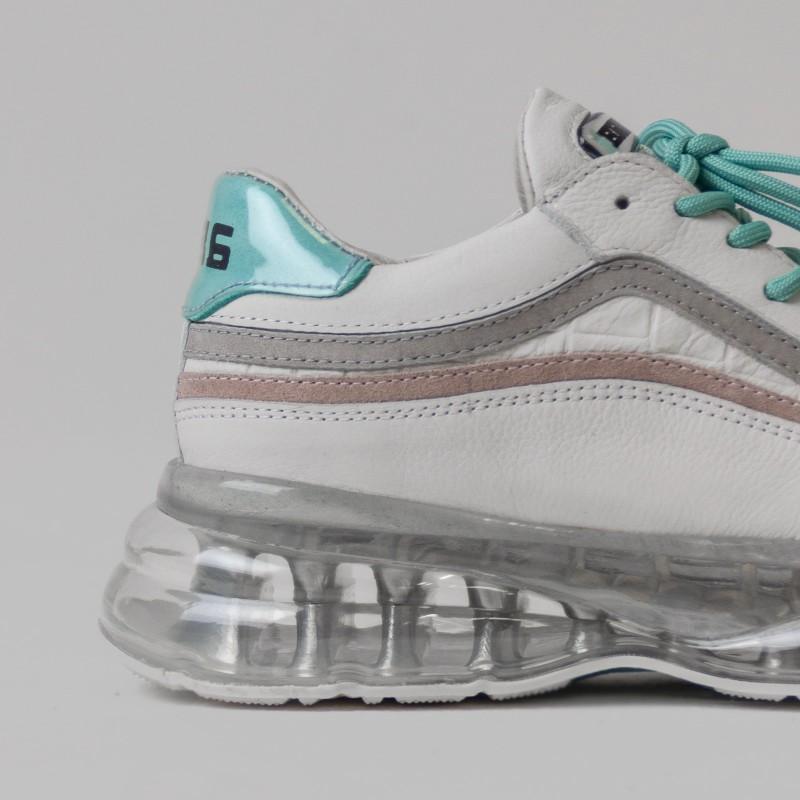 Bubbly Off White Mint Sneakers 66332-AC-3321 - 4