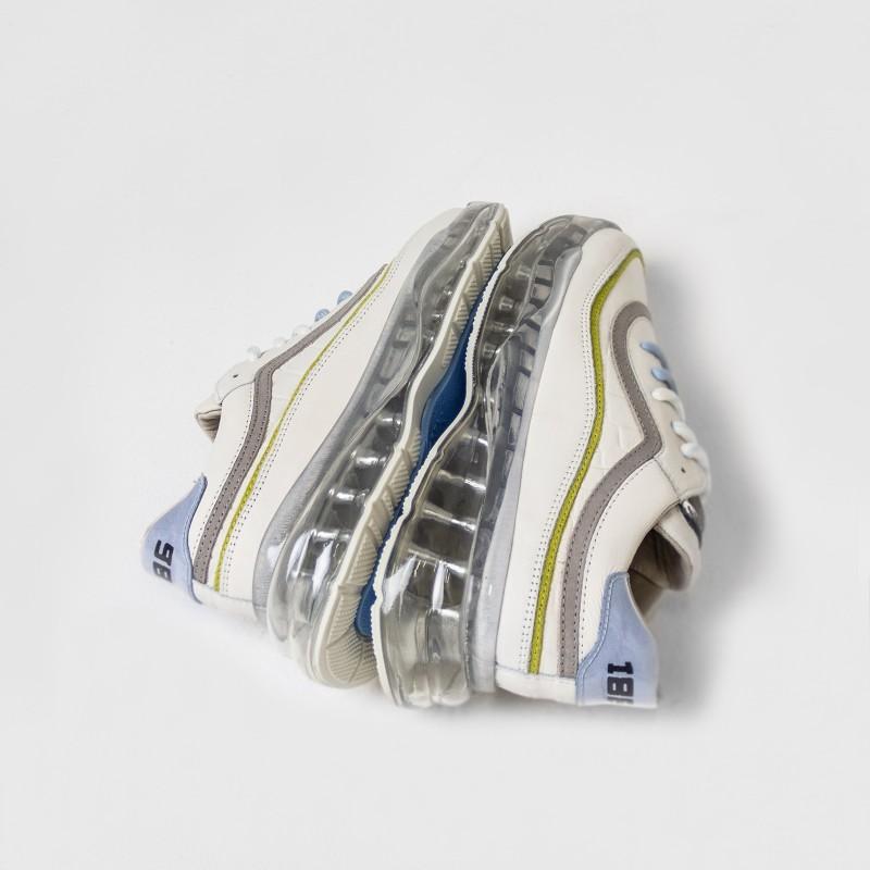 Bubbly White Blue Lime Sneakers 66332-AC-3320 - 6