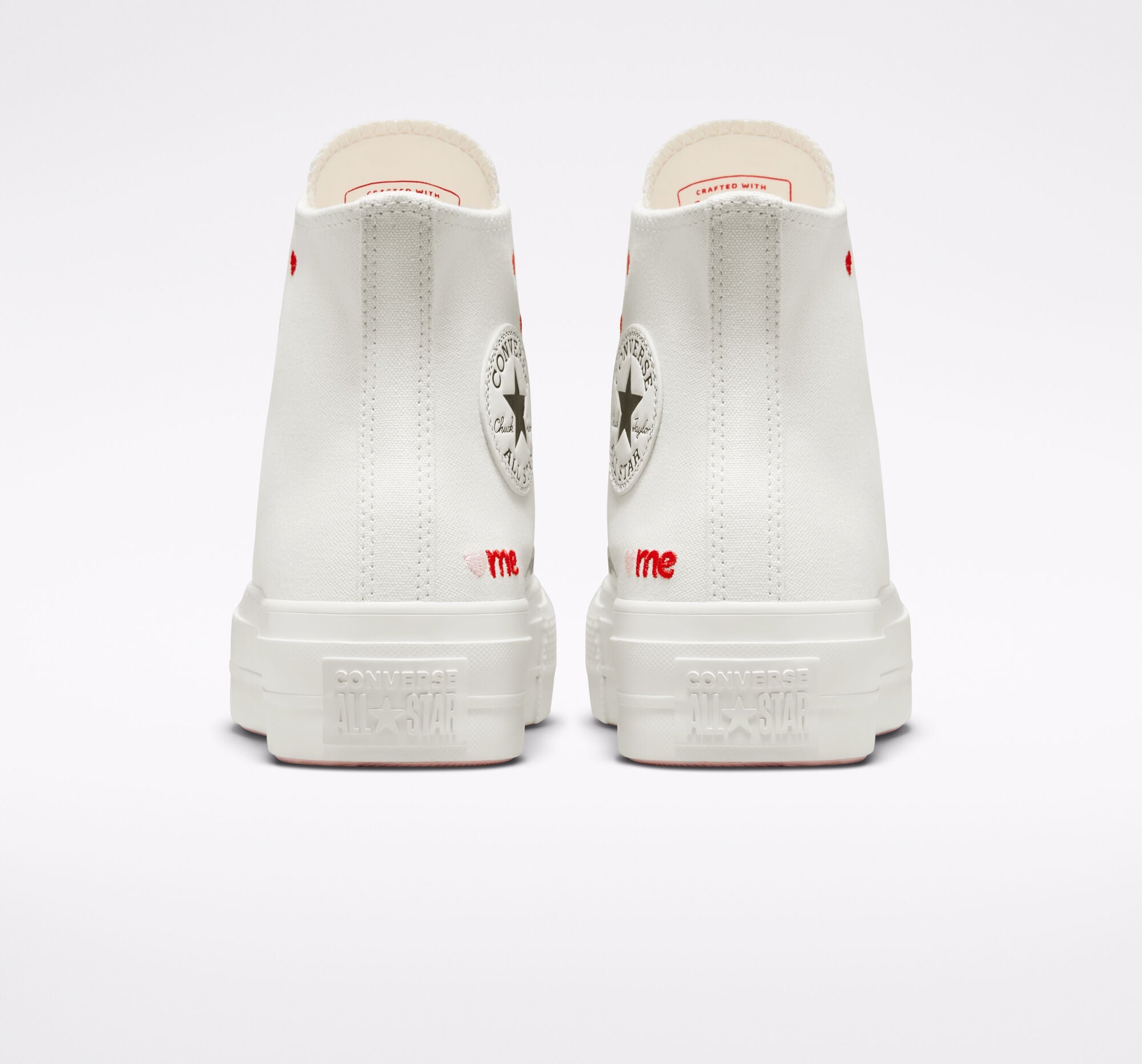 Chuck Taylor All Star Lift Embroidered Hearts A01599C - 5