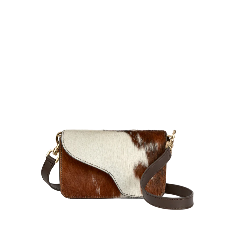 Atp Atelier Corsina Cow Print Crossbody Bag