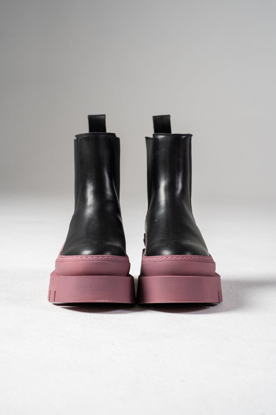 Vitello Black Fuchsia Chelsea Boots CPH686_FUCHSIA - 4