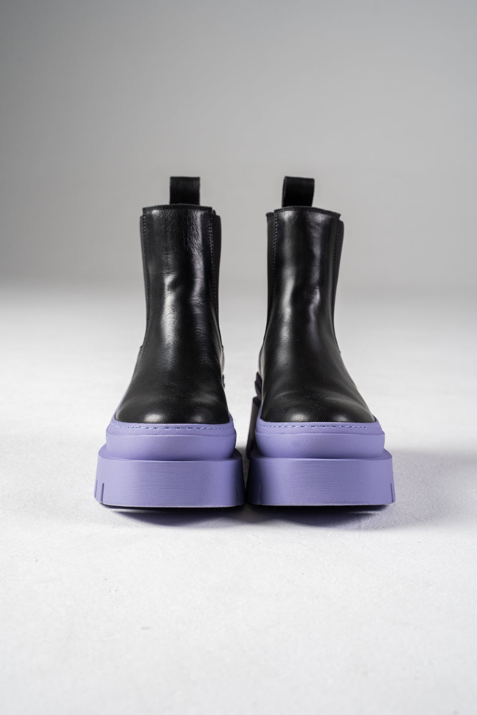 Vitello Black Lilac Chelsea Boots CPH686_LILAC - 3