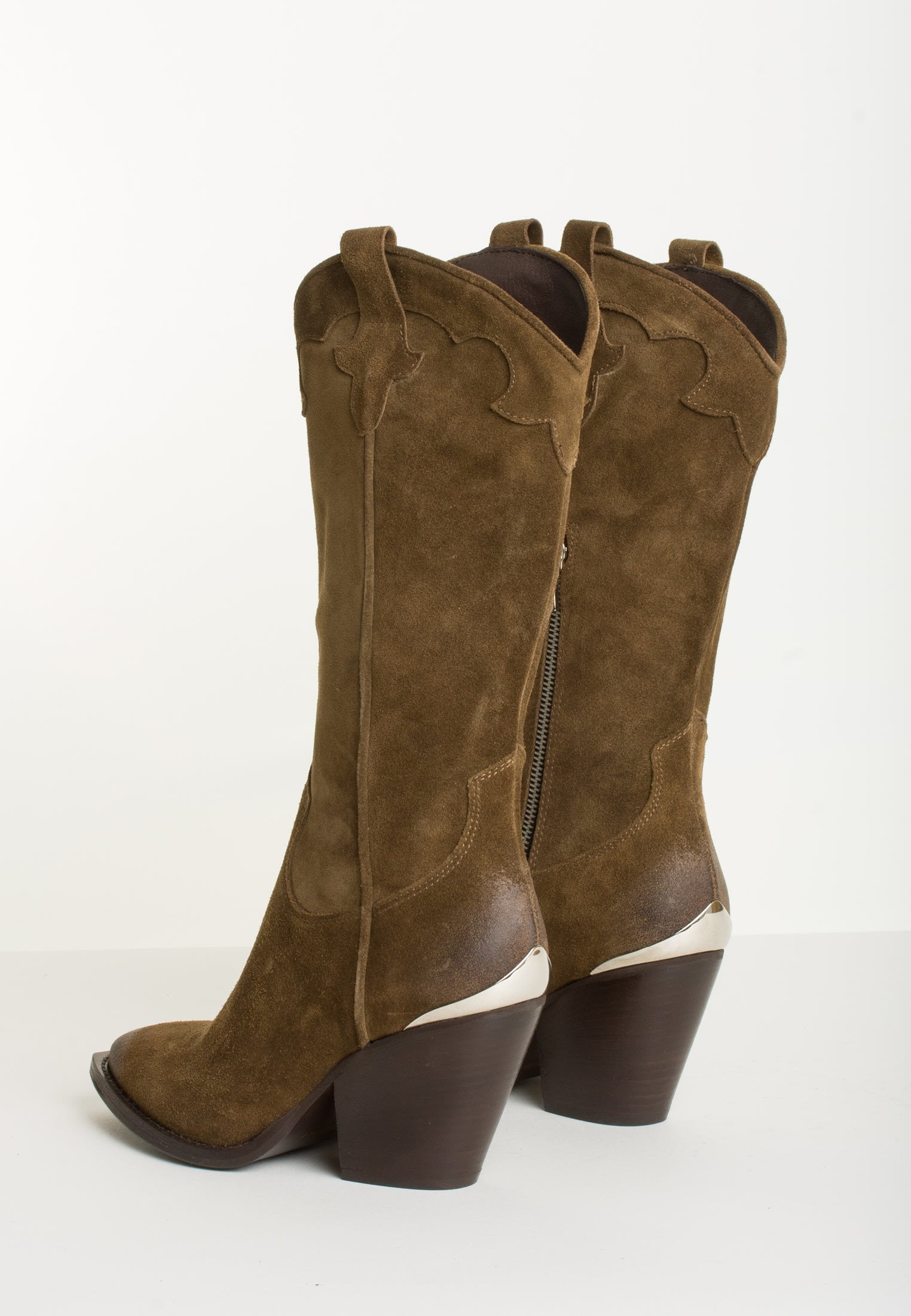 Brooke Suede Antelope Boots BROOKE-ANTILOPE-1 - 5