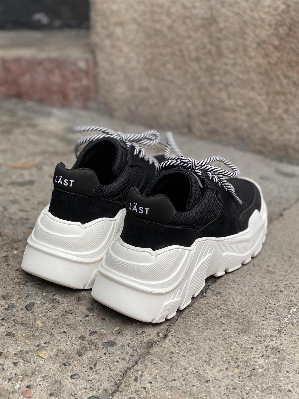 Sprint Mesh Black Chunky Sneakers LAST1051 - 3
