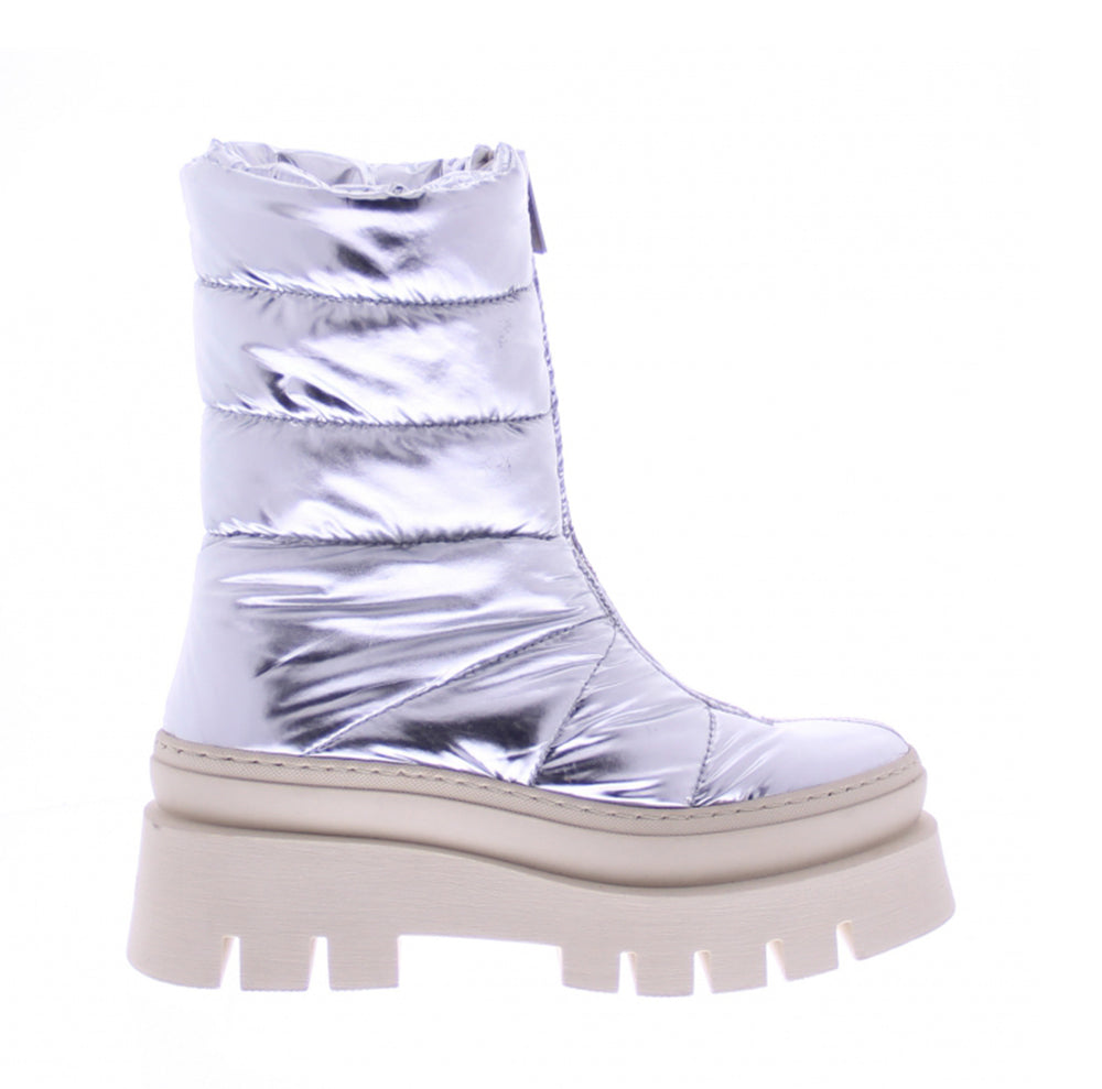 Evi-Ann Front Zip Metal Parachute Chunky Boots 47379-PP-3672 - 1