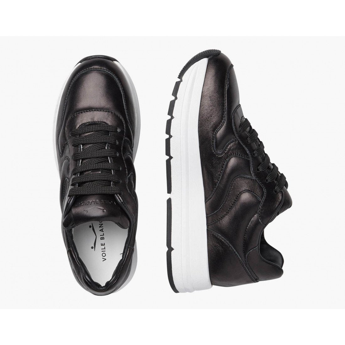 Maran Pump Black Chunky Sneakers 2016383020A01 - 04