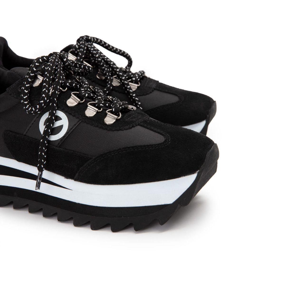 Flex M Ripple Suede Black Sneakers JNIYGM0415 - 5
