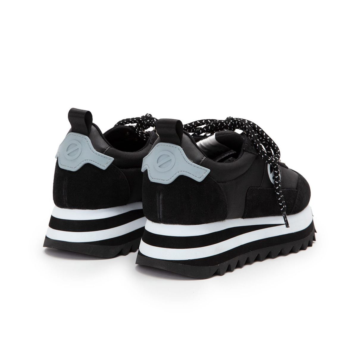 Flex M Ripple Suede Black Sneakers JNIYGM0415 - 4