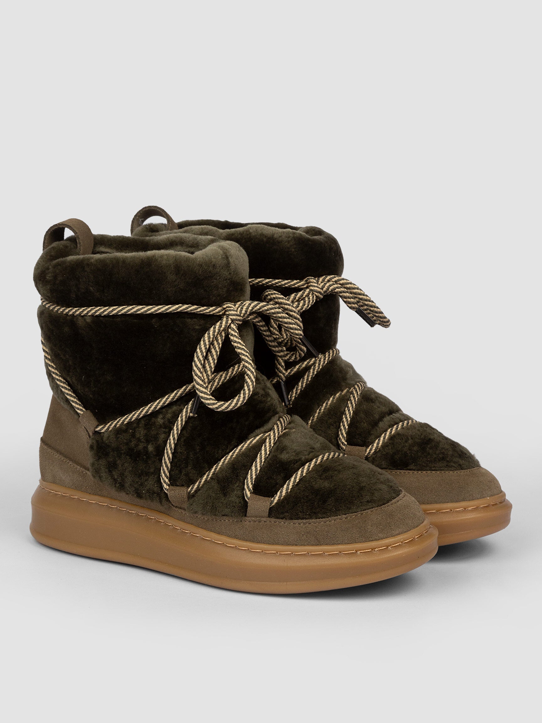 Lacey Army Snow Boots 23-011-011 - ARMY - 3