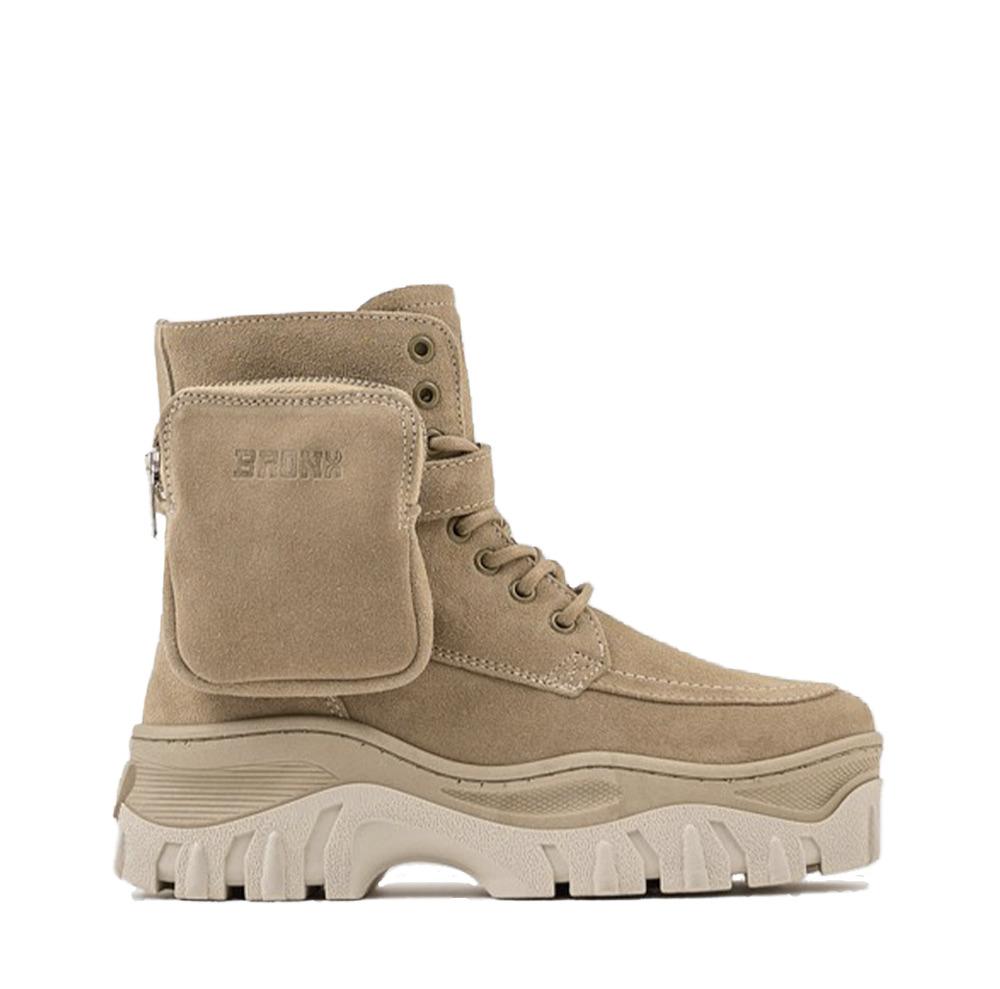 Jaxstar Hiking Mid Cut Cappuccino Sneakers 47335-C-125 - 1