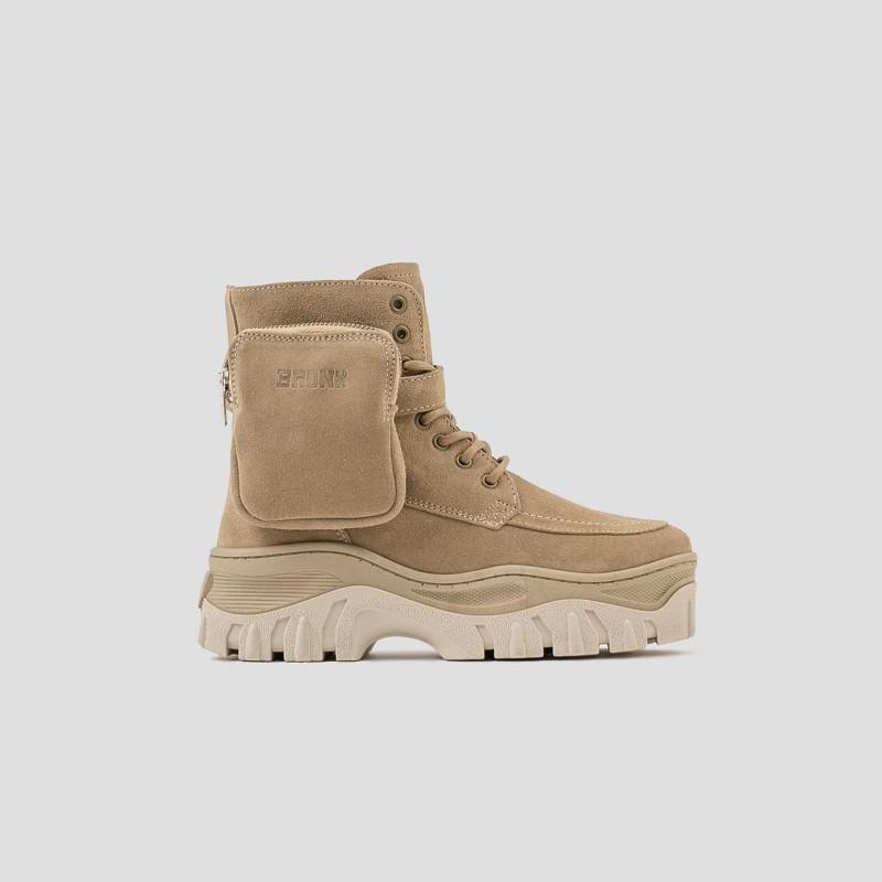Jaxstar Hiking Mid Cut Cappuccino Sneakers 47335-C-125 - 8