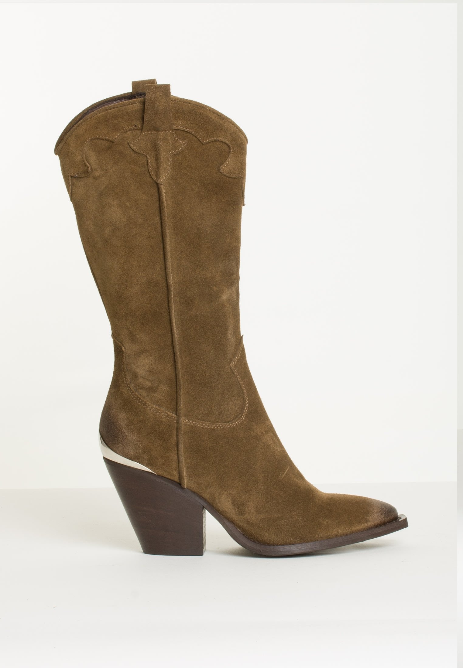 Brooke Suede Antelope Boots BROOKE-ANTILOPE-1 - 9