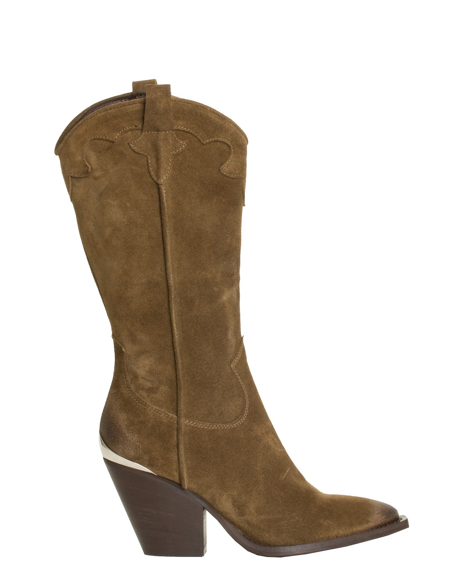 Brooke Suede Antelope Boots BROOKE-ANTILOPE-1 - 11