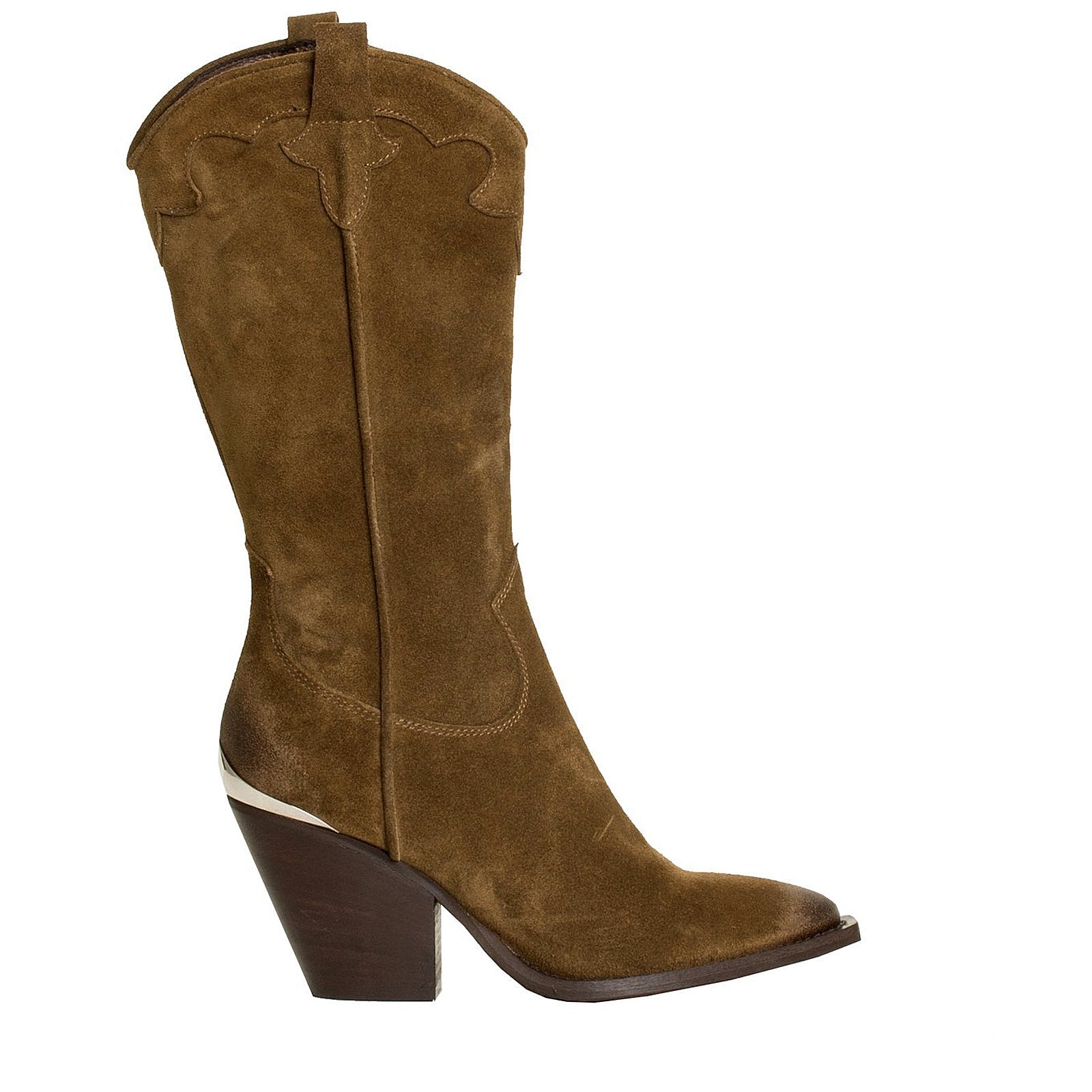 Brooke Suede Antelope Boots BROOKE-ANTILOPE-1 - 1