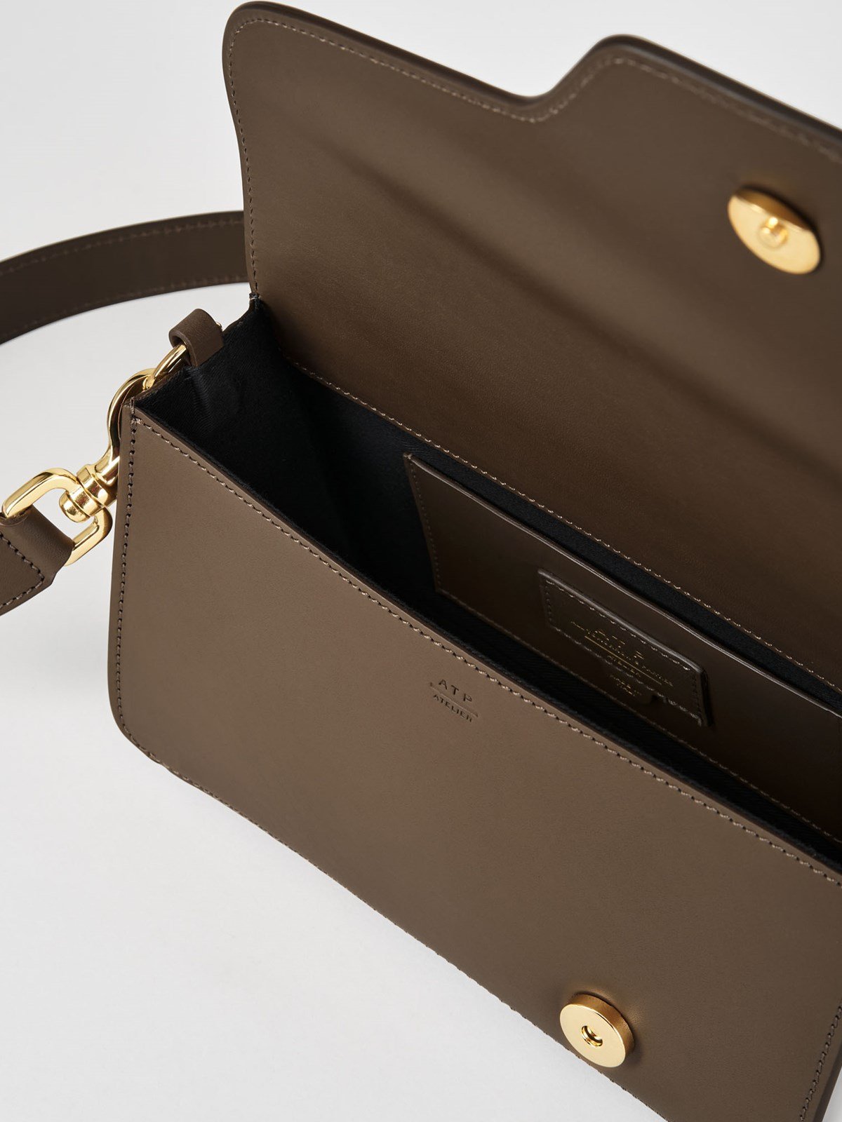 Assisi Khaki Brown Crossbody Bag Bags