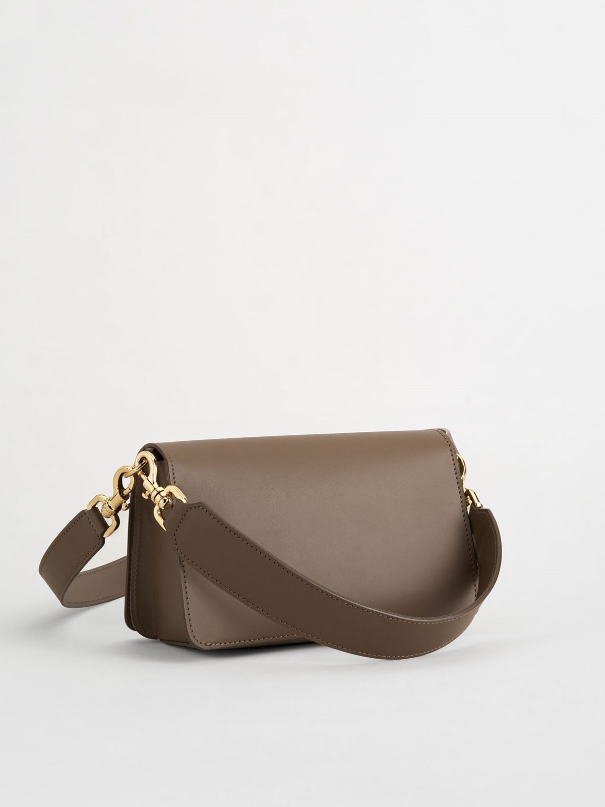 Assisi Khaki Brown Crossbody Bag Bags