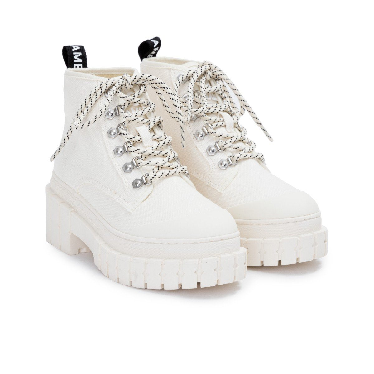 Kross Canvas Ivory Low Boots KNXEOD04WJ - 2