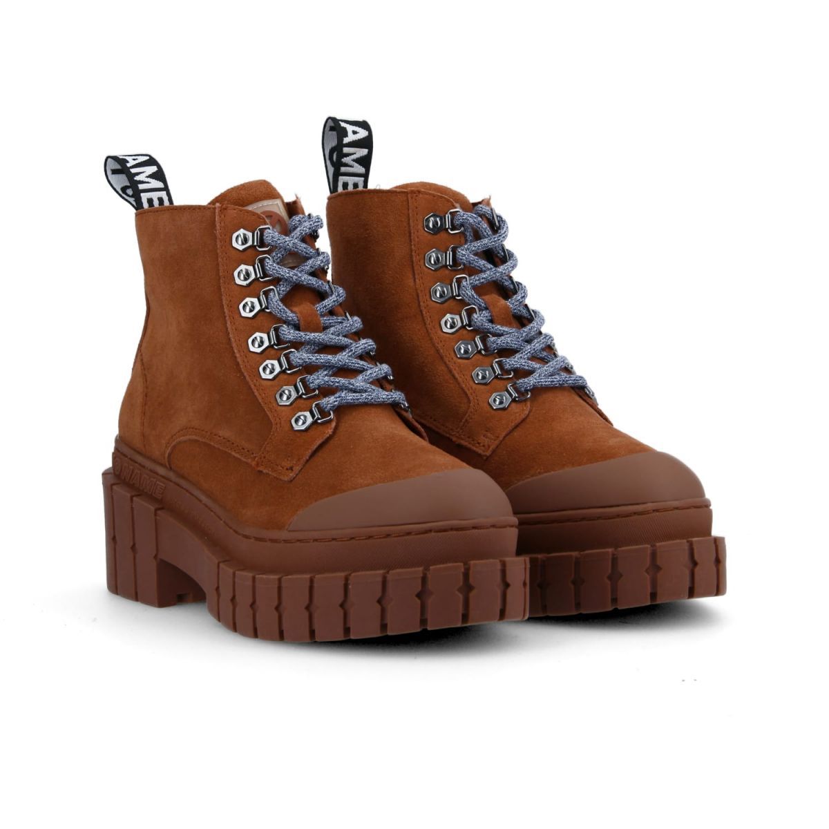 Kross Low Suede Chestnut Boots KNXEVS04AY- 2