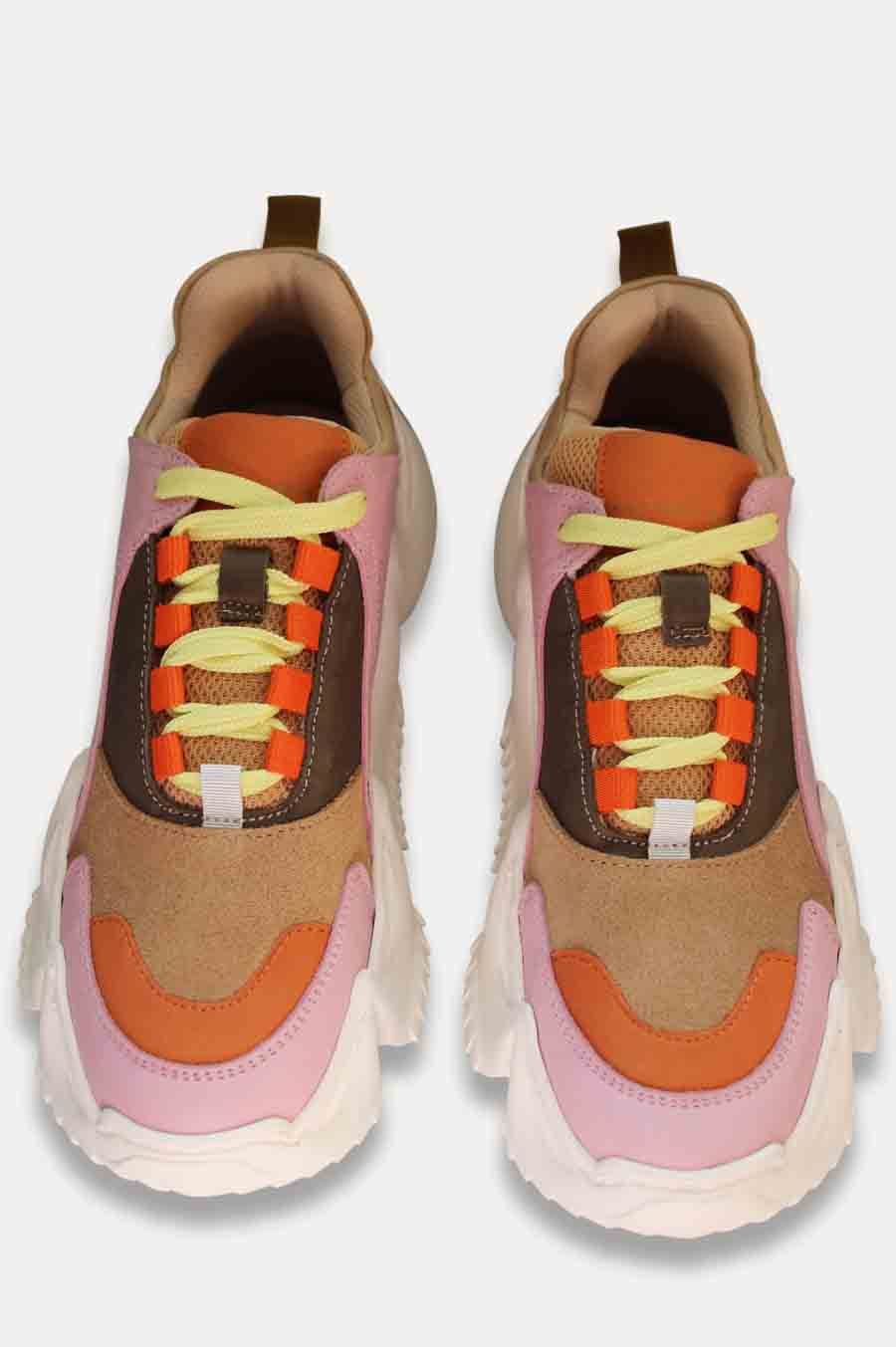 Lolly Sneakers Multi PINKORANGE - 4