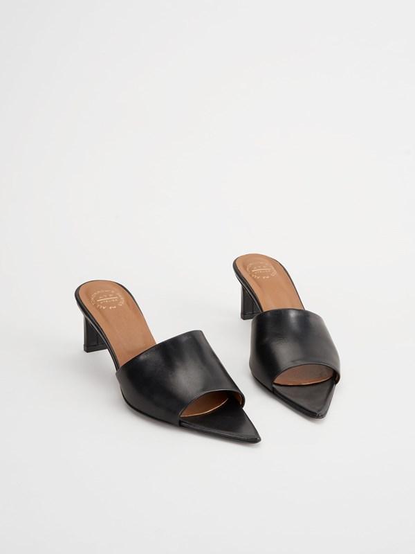 Serranova Black Heeled Sandals 111126  - 3