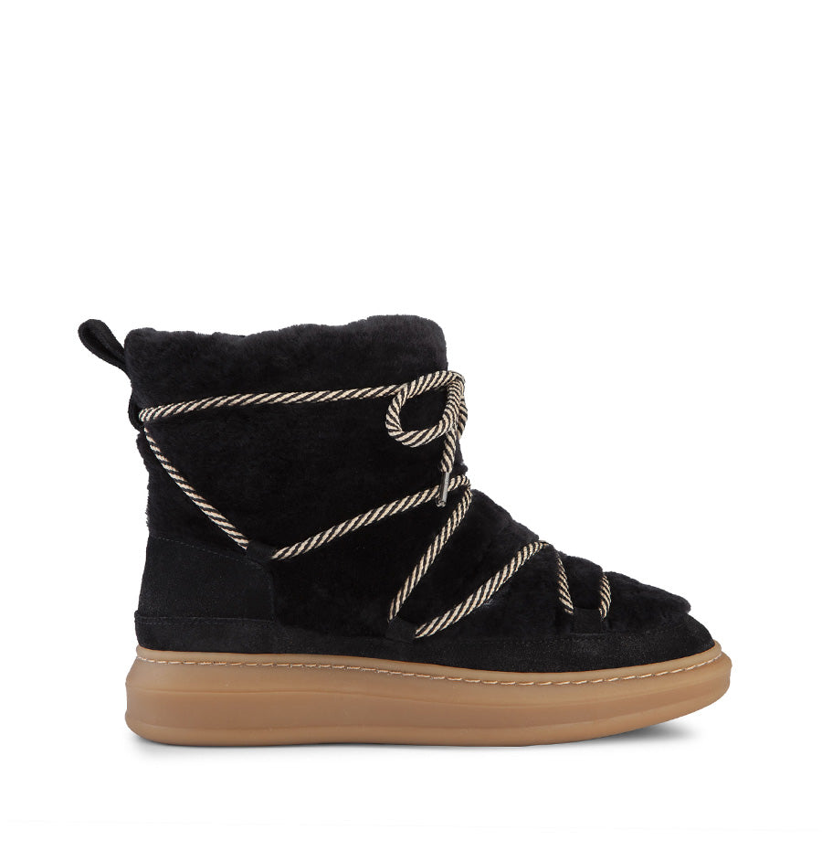 Lacey Black Snow Boots 23-011-011 - BLACK - 1