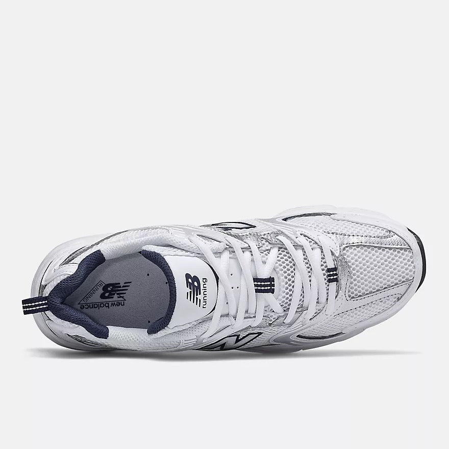 503 White Indigo Classic Sneakers MR503SG - 4