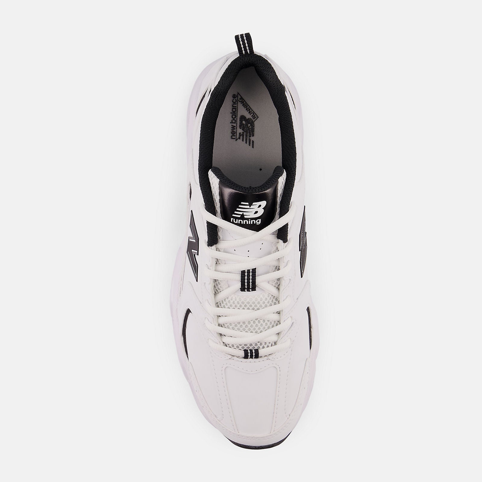 MR530SYB White Black Classic Sneakers MR530SYB - 7