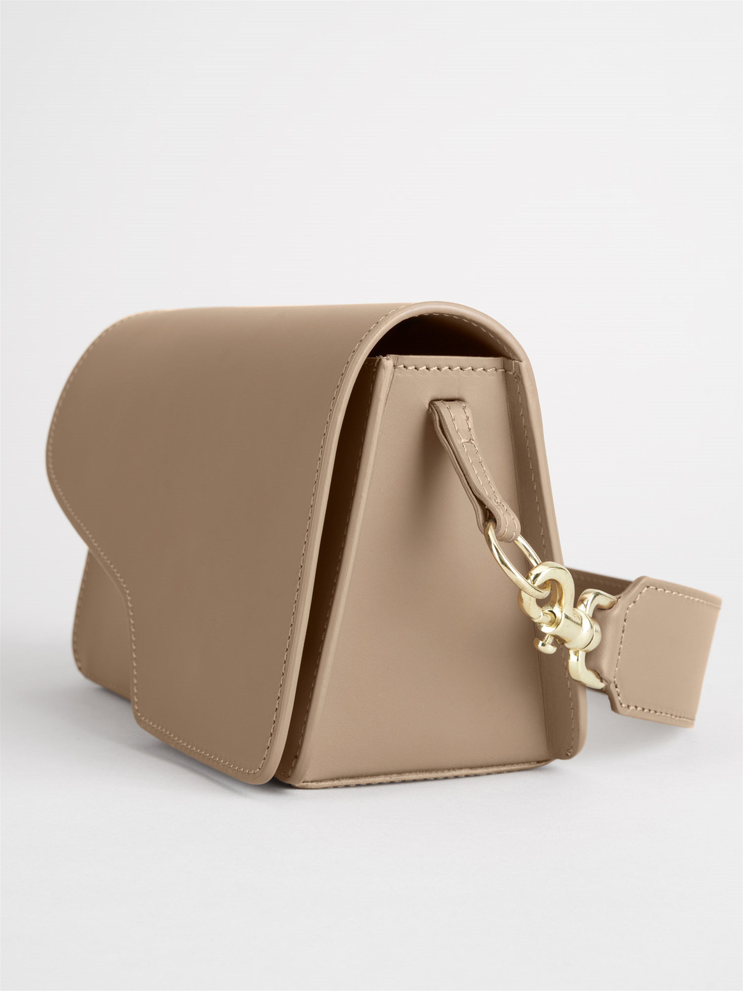 Assisi Taupe Crossbody Bag 111934 - 4