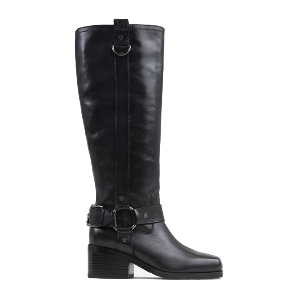 Rockey Black High Western Boots Boots